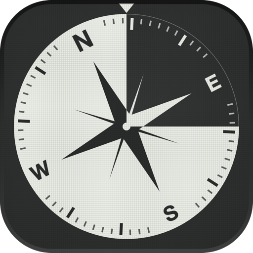 Meridian compass icon